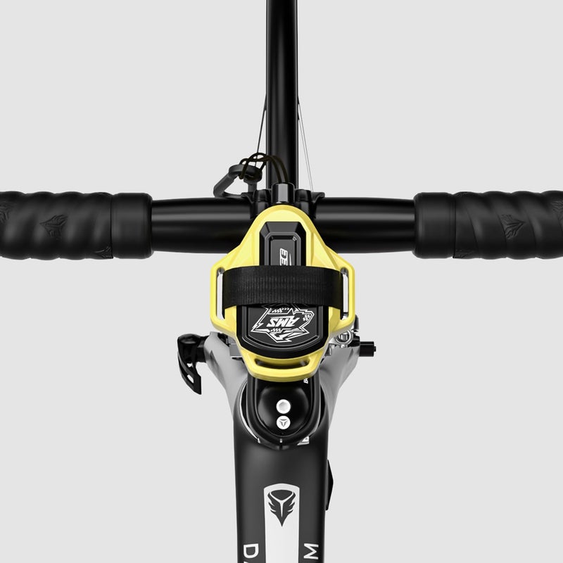 إنلي حزام سحب الدراجة الجبلية من إنلي للأطفال، حبل سحب للوالدين والطفل قابل للسحب تلقائيًا في الهواء الطلق مع خطاف واحد (2.0 أسود) - Image 3